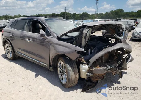 2016 Lincoln Mkx Black Label z USA, uszkodzony, nr VIN 2LMPJ9JP4GBL88600